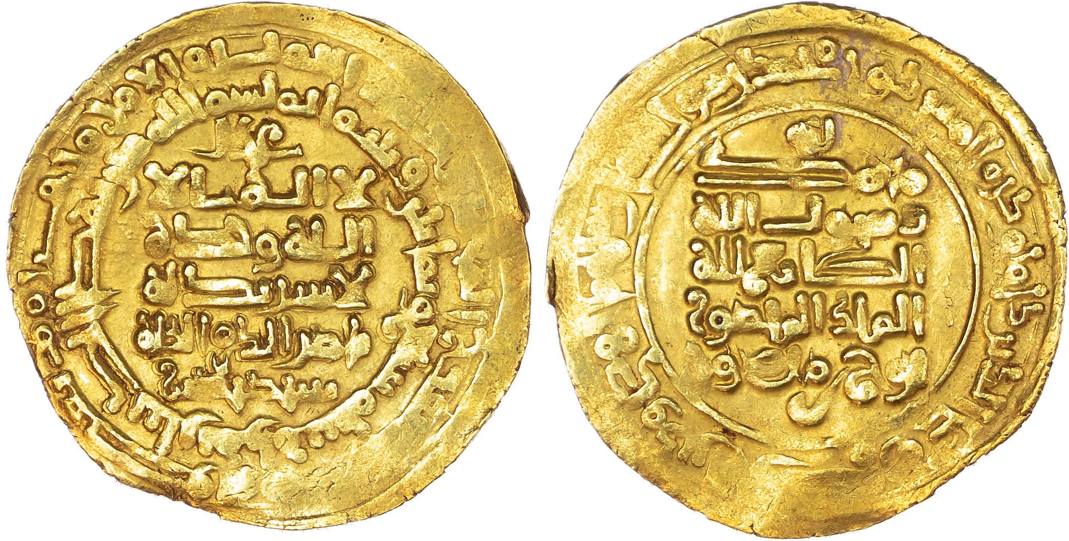 Ghaznavid, Nasir al‑Dawla Sebuktekin (AH 366‑387 / 977‑997 AD), gold Dinar, AH 387 / 997 AD, Herat,