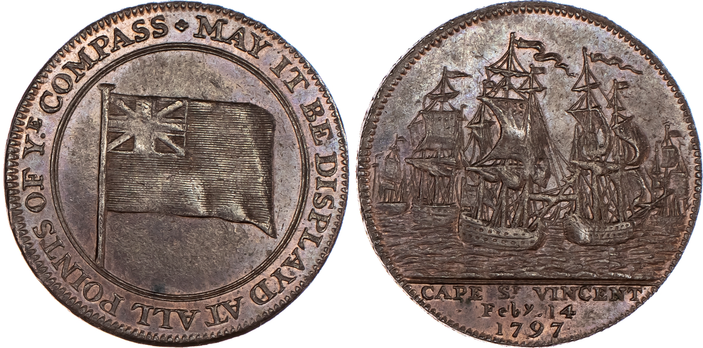 Portsmouth, General Circulation Halfpenny...