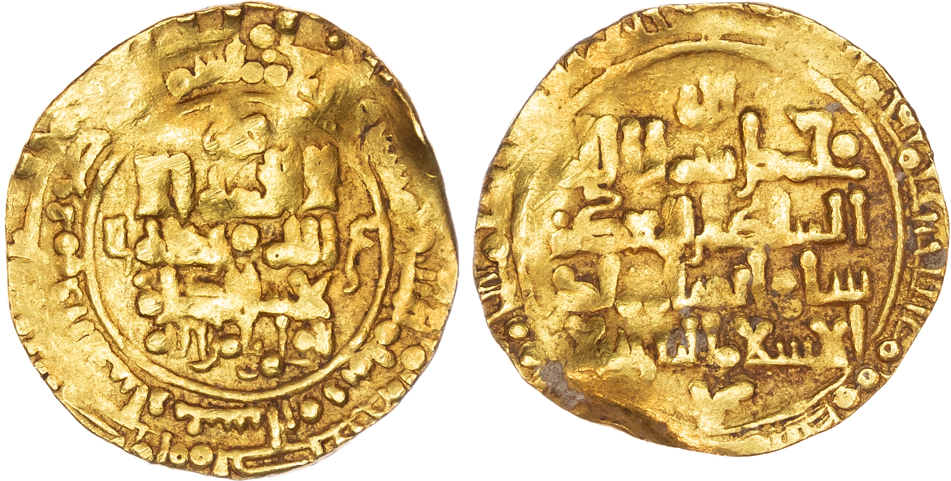 Great Seljuq, Jalal al‑Dawlah Malikshah I (AH 465‑485 / 1072‑1092 AD), gold Dinar