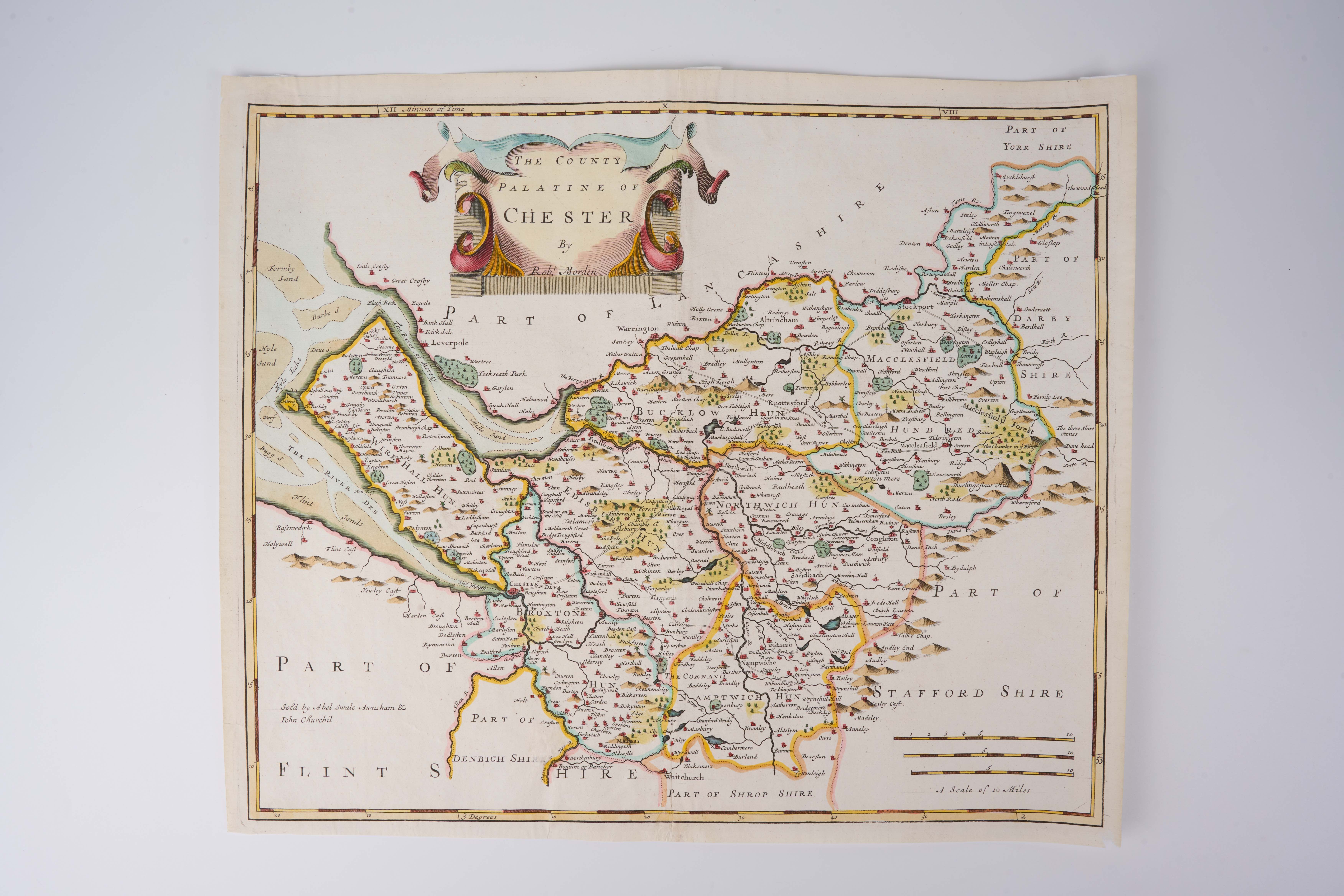 † Morden (Robert): The County Palatine of Chester 