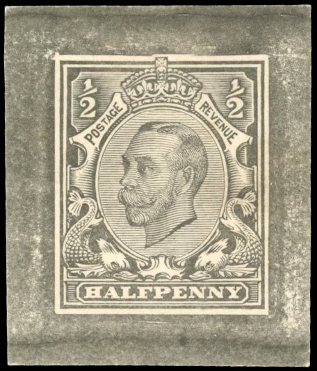 GB SG 338 1912 ½d Die Proof