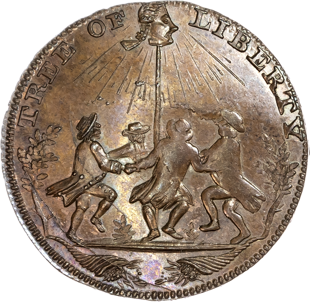 London - Holborn, Thomas Spence Halfpenny 1796