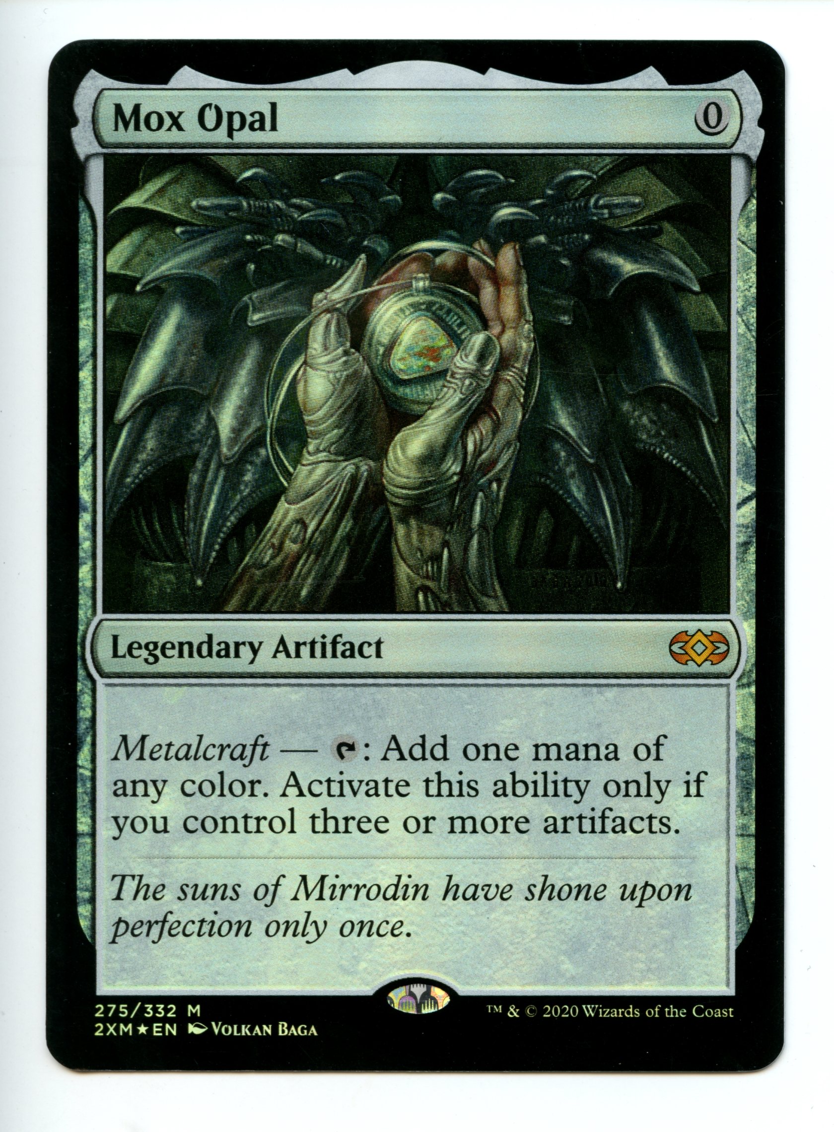 Magic the Gathering - Mox Opal Foil - Double Masters - Lightly Played