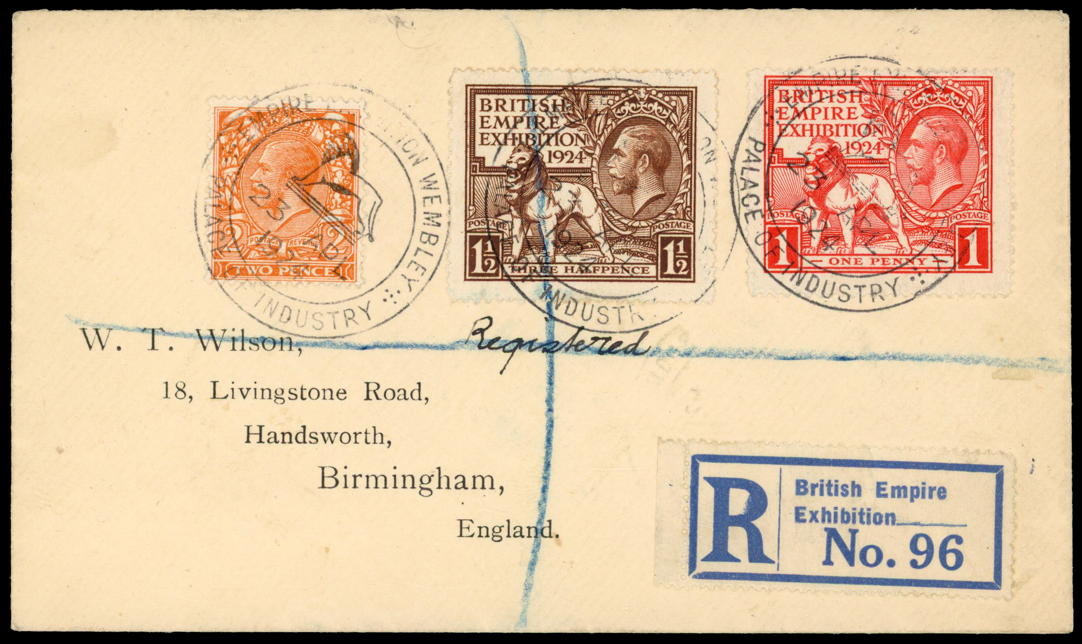 1924 British Empire Exhibition Palace of Industry