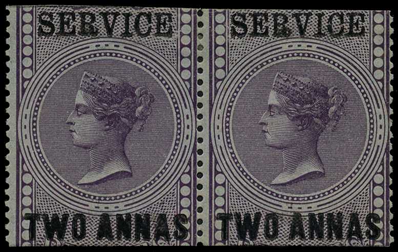 OFFICIAL: 1866 2a purple on thick blue...