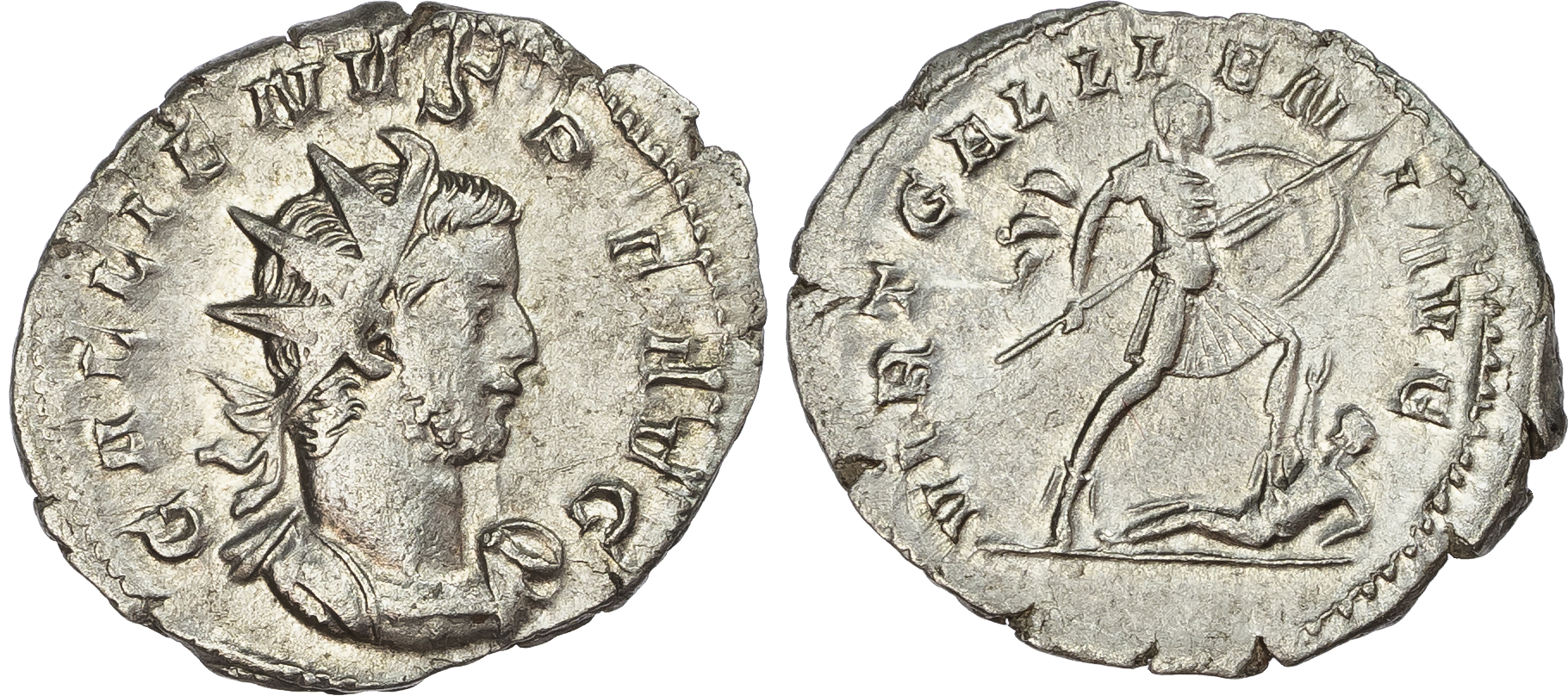 Gallienus (AD 253-268) AR Antoninianus, Cologne, c. AD 258-259, 3.07g. 