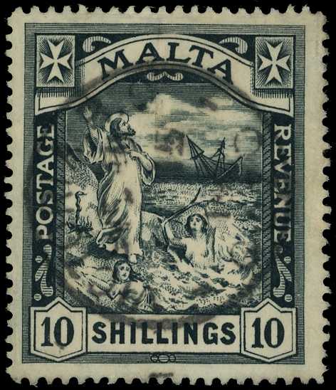 1919 10s black, well centred, Brandon certificate (1990), fine used SG 96 £4,750