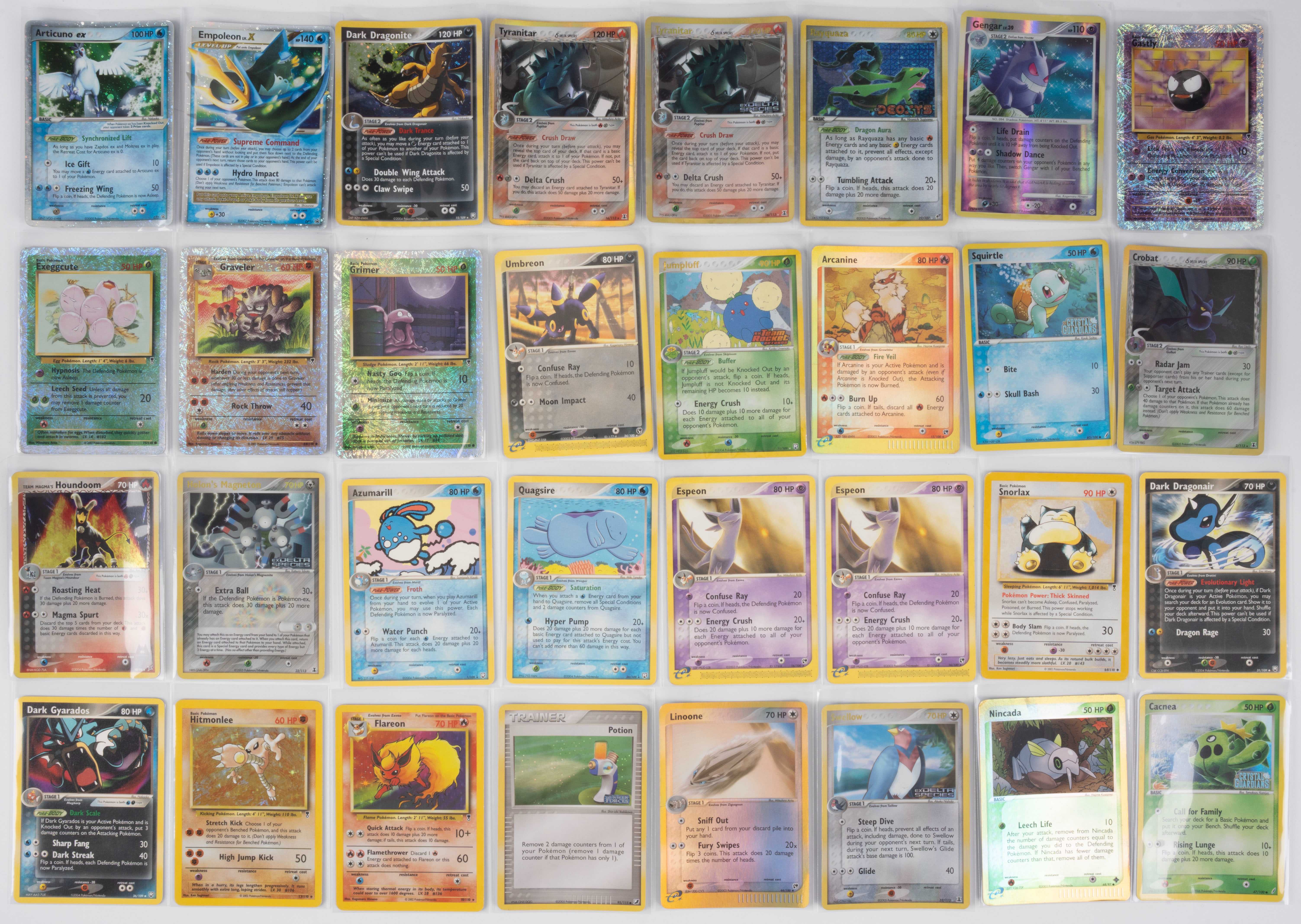 Mixed Childhood Collection - EX Era, WOTC, Diamond & Pearl, Legendary Collection etc.