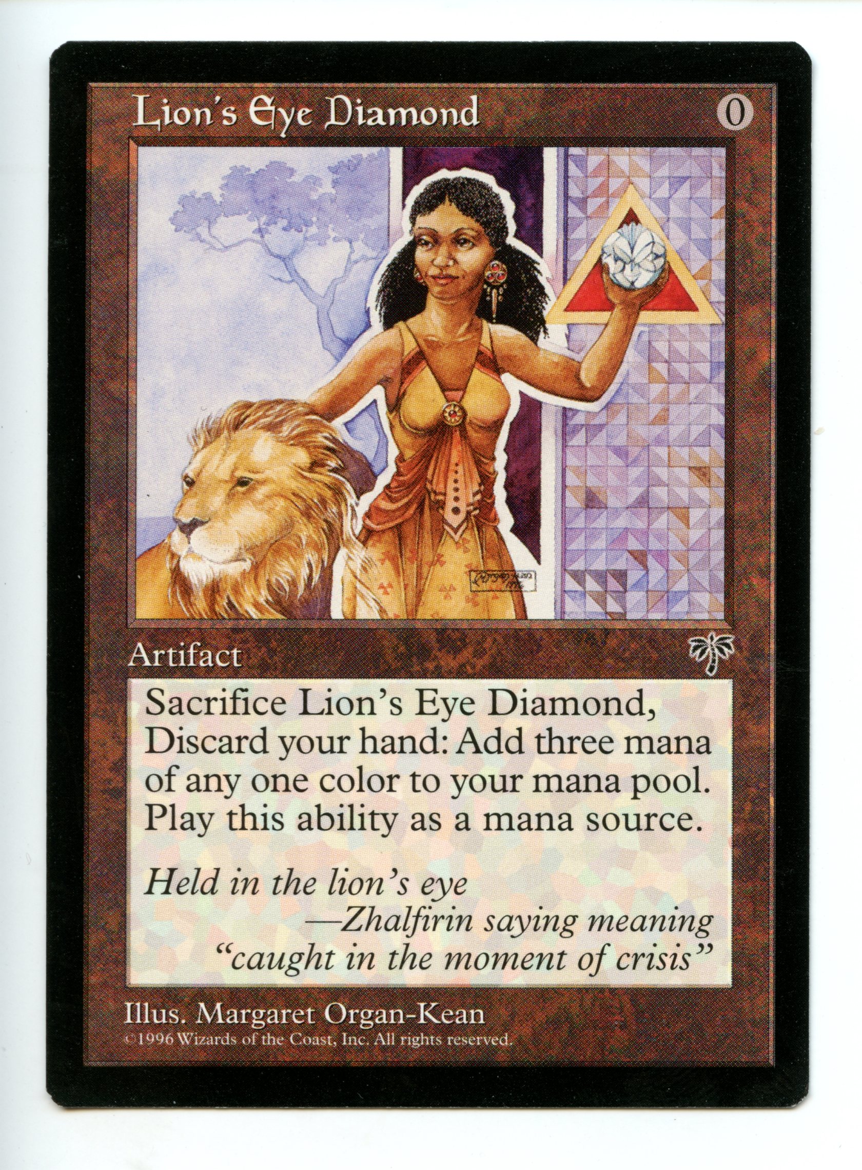 Magic The Gathering - Lion's Eye Diamond - Mirage - Near Mint Condition