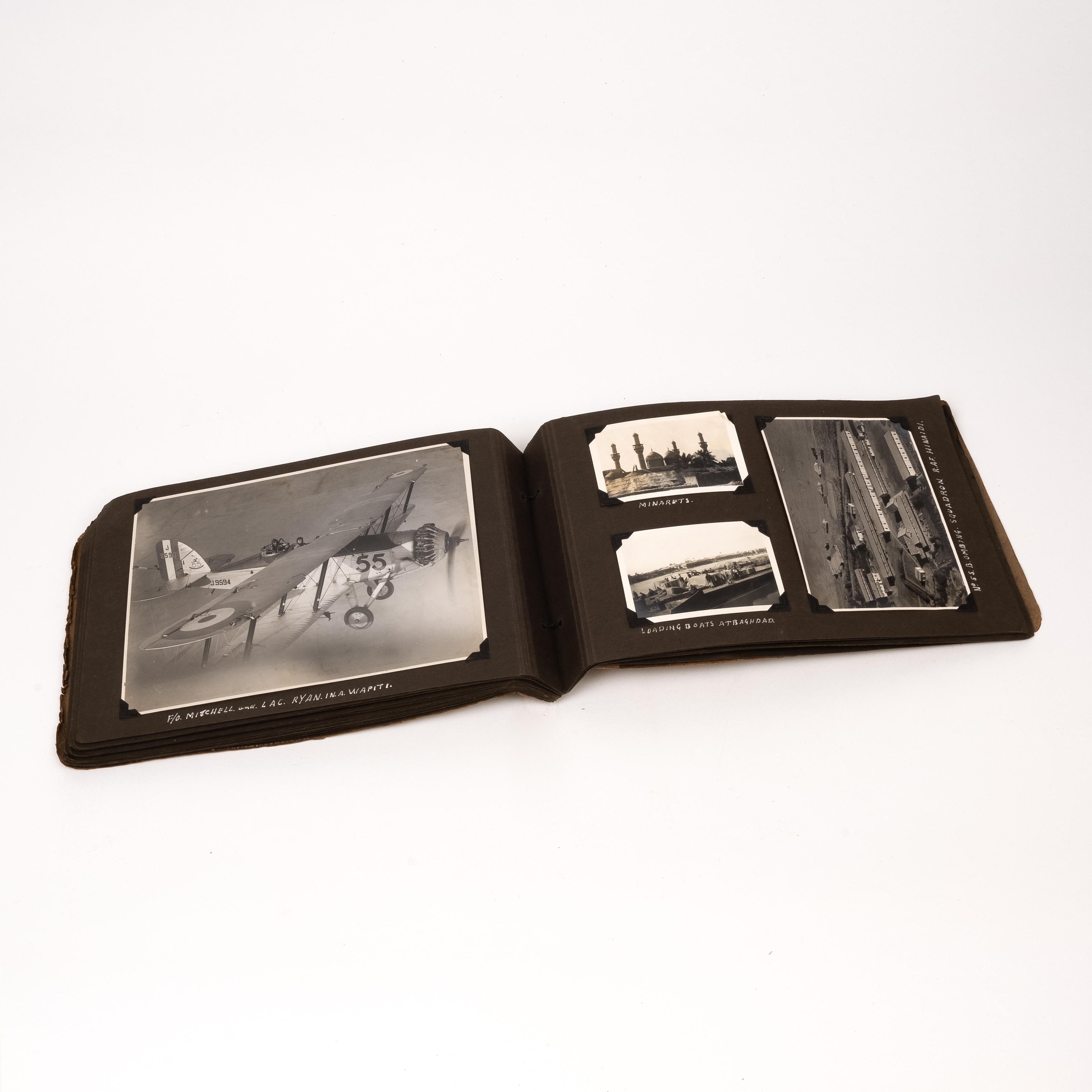 Photo album from RAF serviceman in 55B Squadron in Iraq, 1929-30