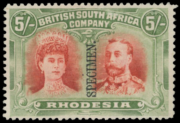 † 5/- Specimen Extra Curl