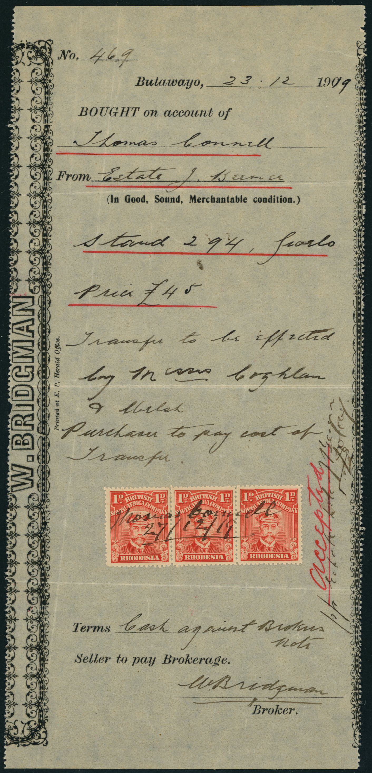 Revenue usages. Single Admiral 1ds on...