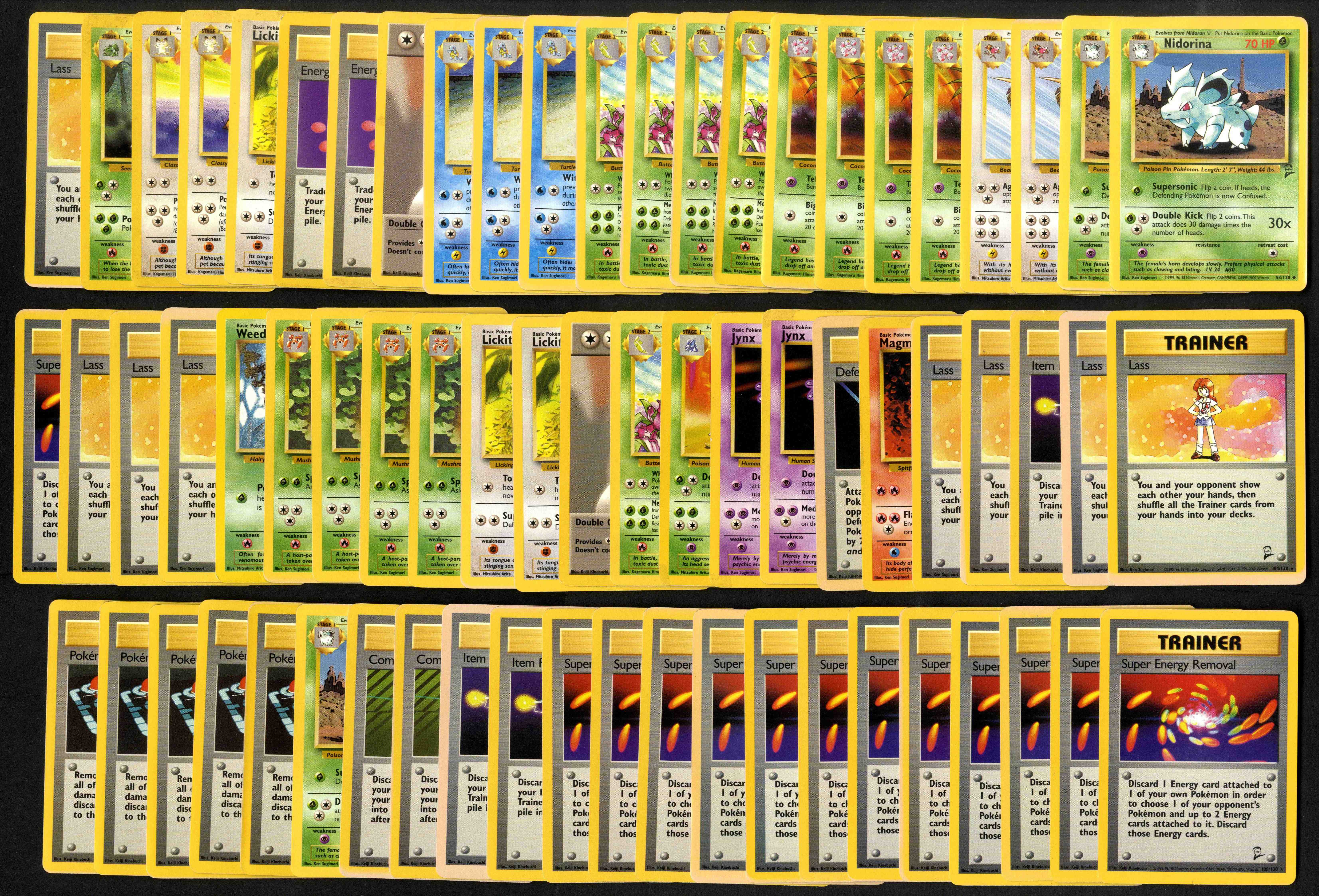 Base Set 2 Assortment - 211 cards - HP-DMG