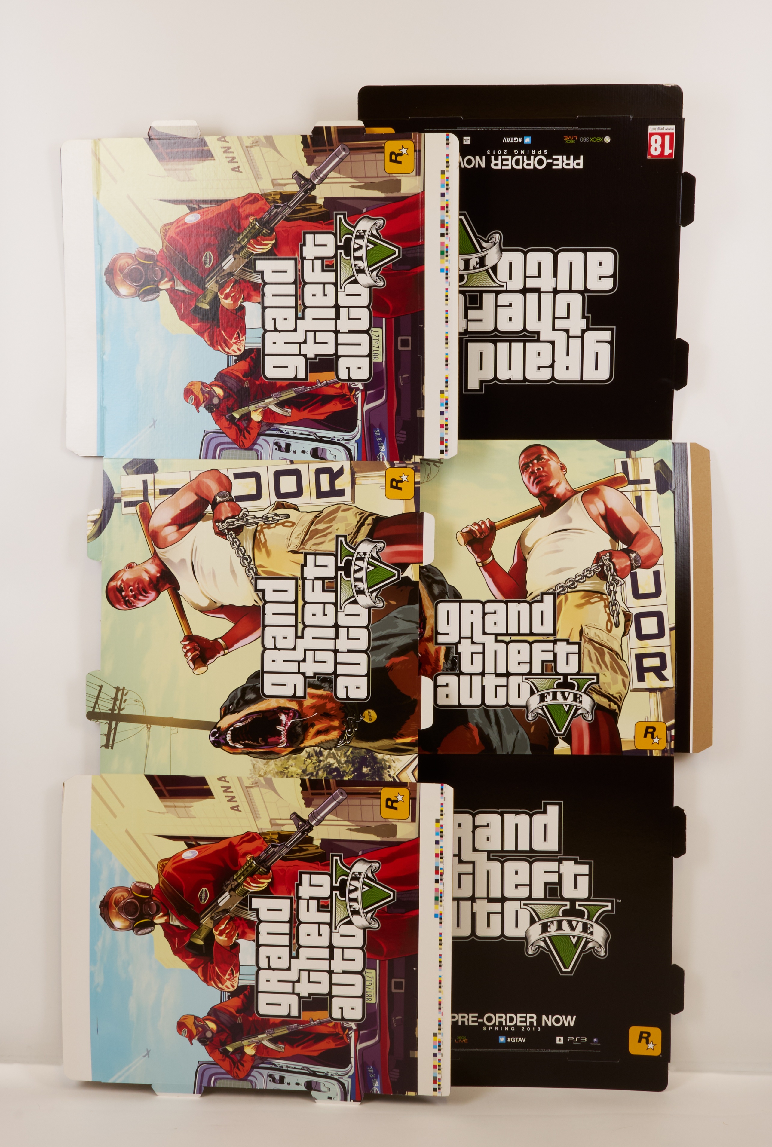 Grand Theft Auto 5 Cube Standee