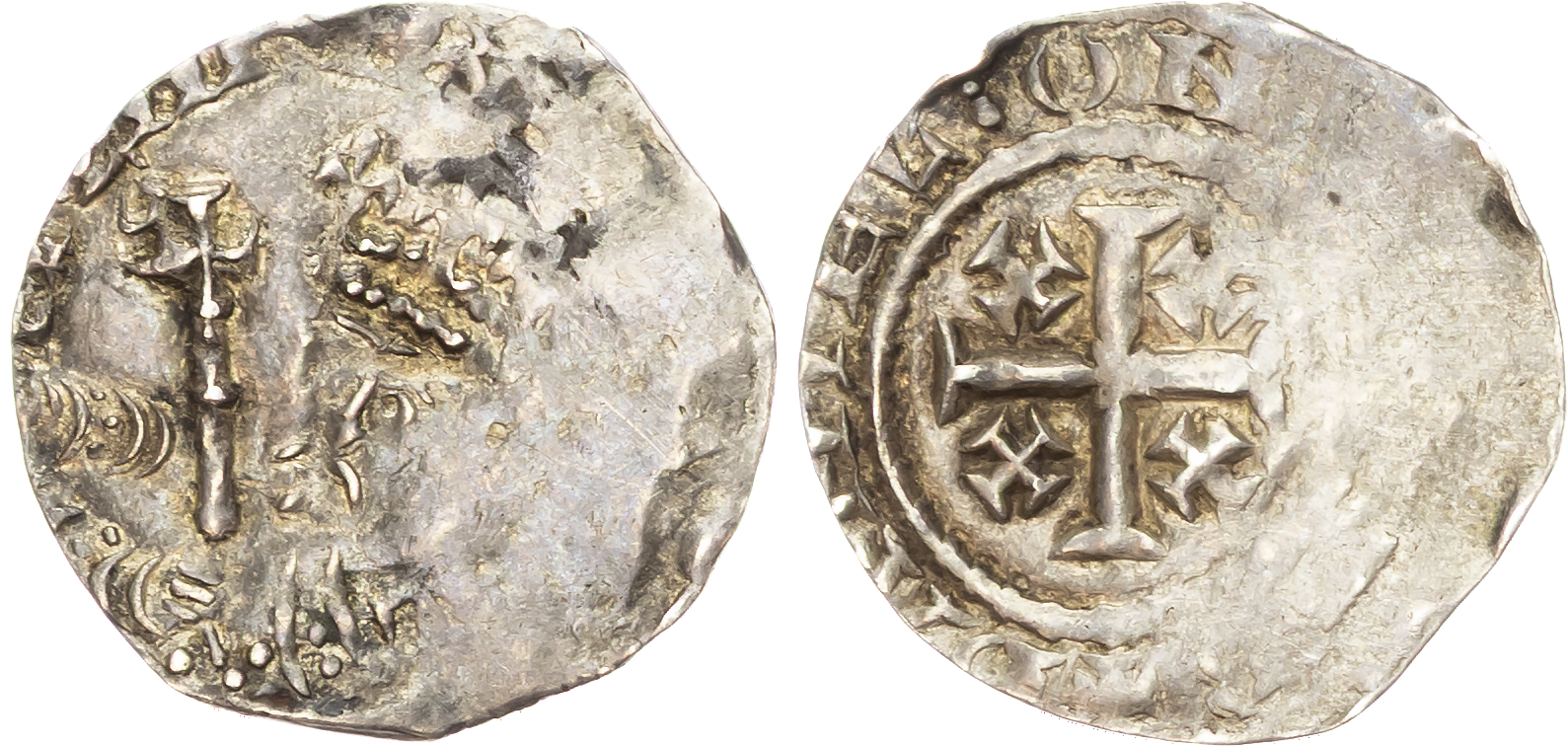 Henry II (1154-1189) Penny, Tealby coinage, type A, Salisbury mint, moneyer Daniel.