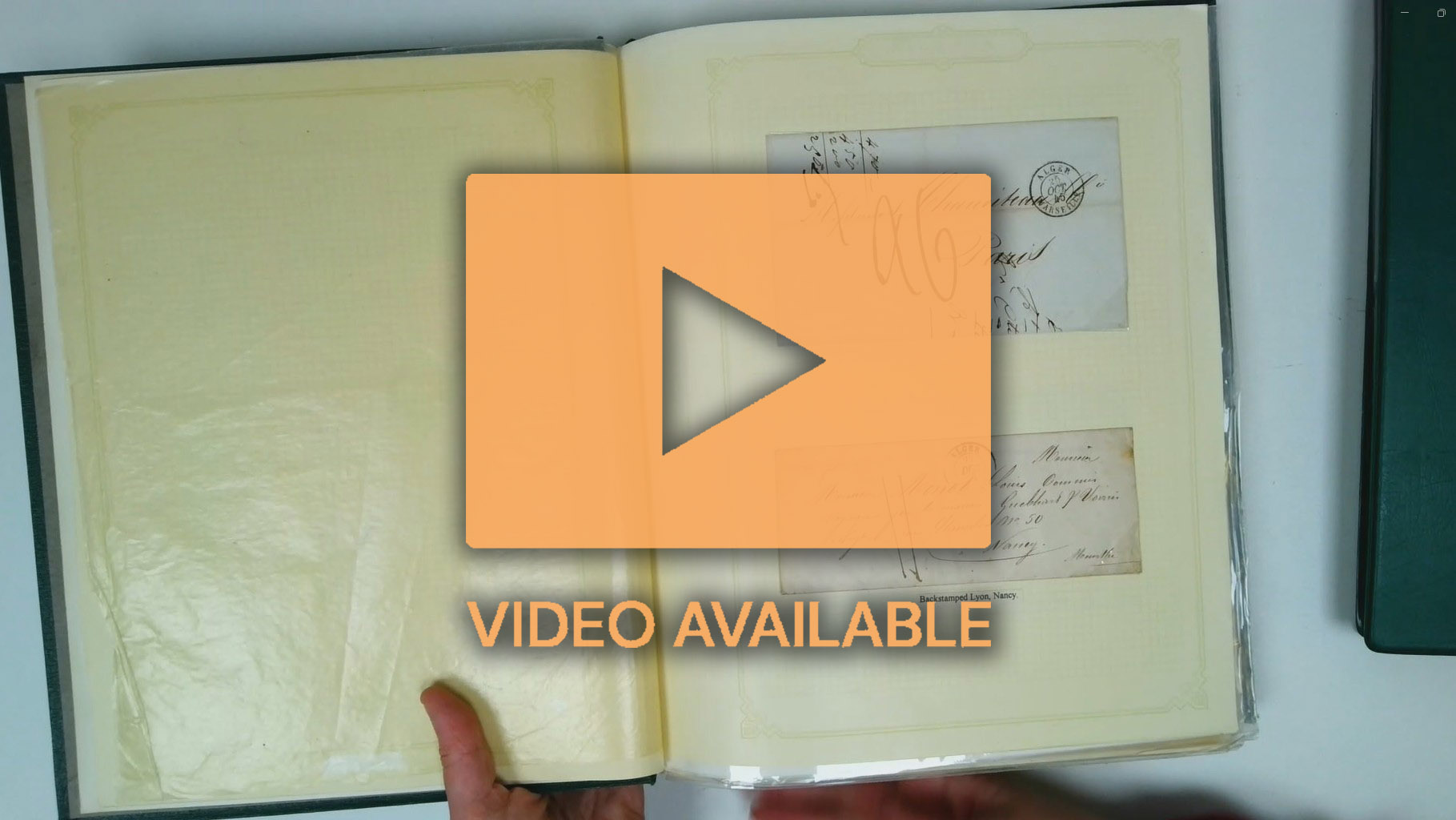 Algeria 1840-1960s postal history in two volumes