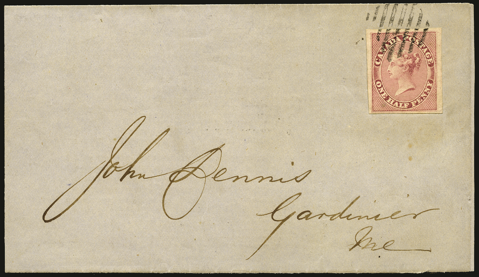 Canada SG 17 on printed circular 