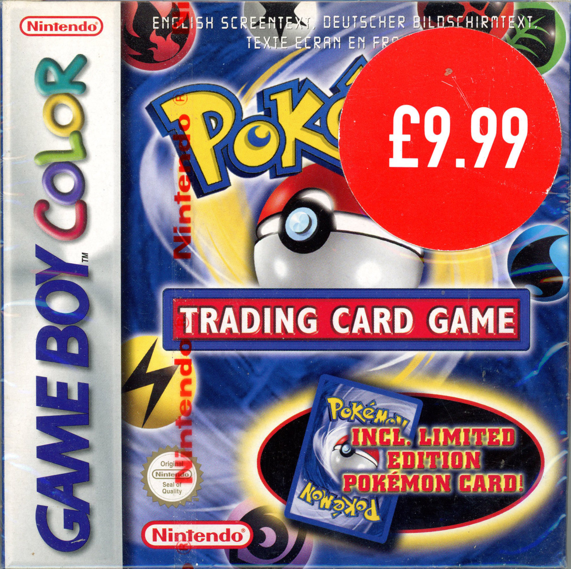 Nintendo - Pokémon Trading Card Game - Game Boy Color - Factory Sealed
