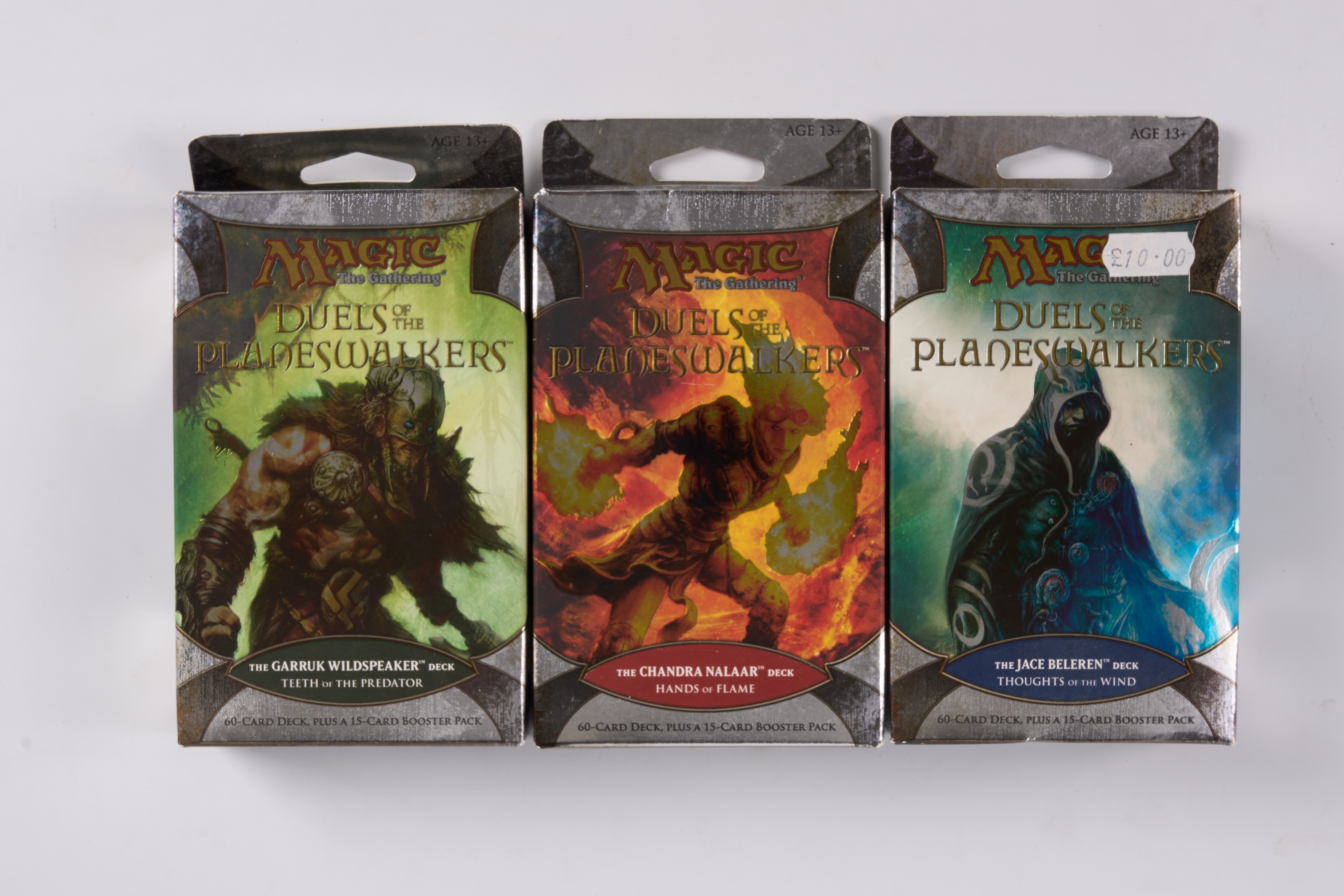 3x Duels of the Planeswalker Decks Sealed 
