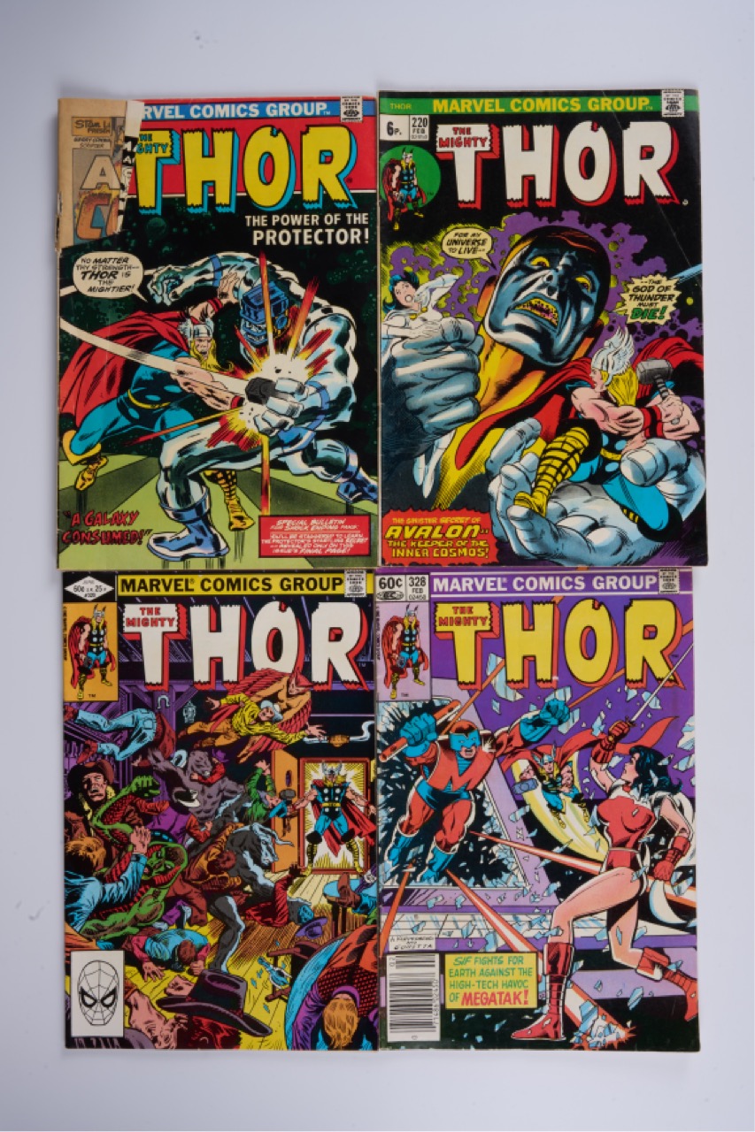 Thor Volume 1 (Marvel Comics, 1974-2002) Bundle of 53