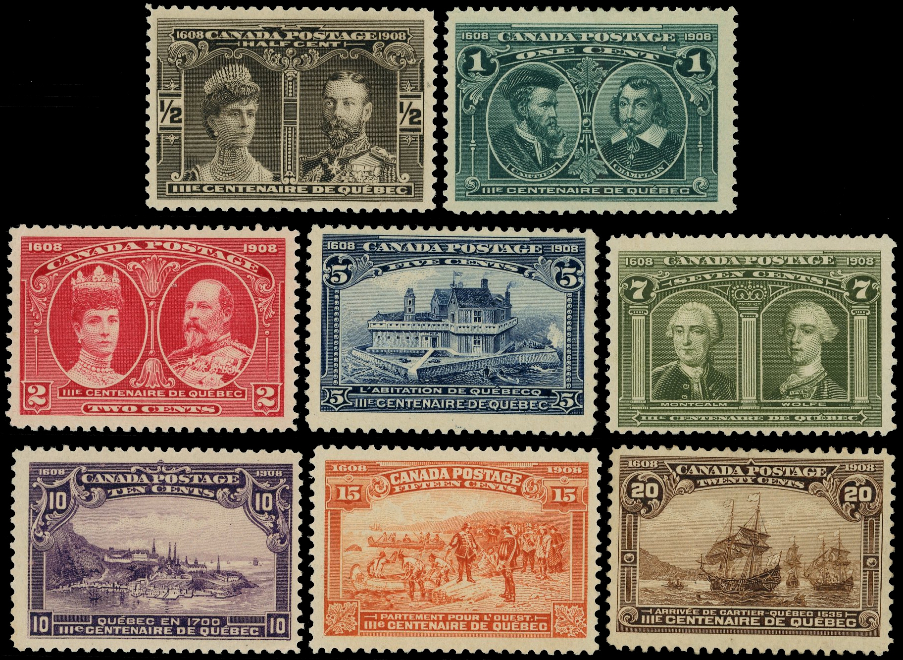Canada SG 188-195 mint