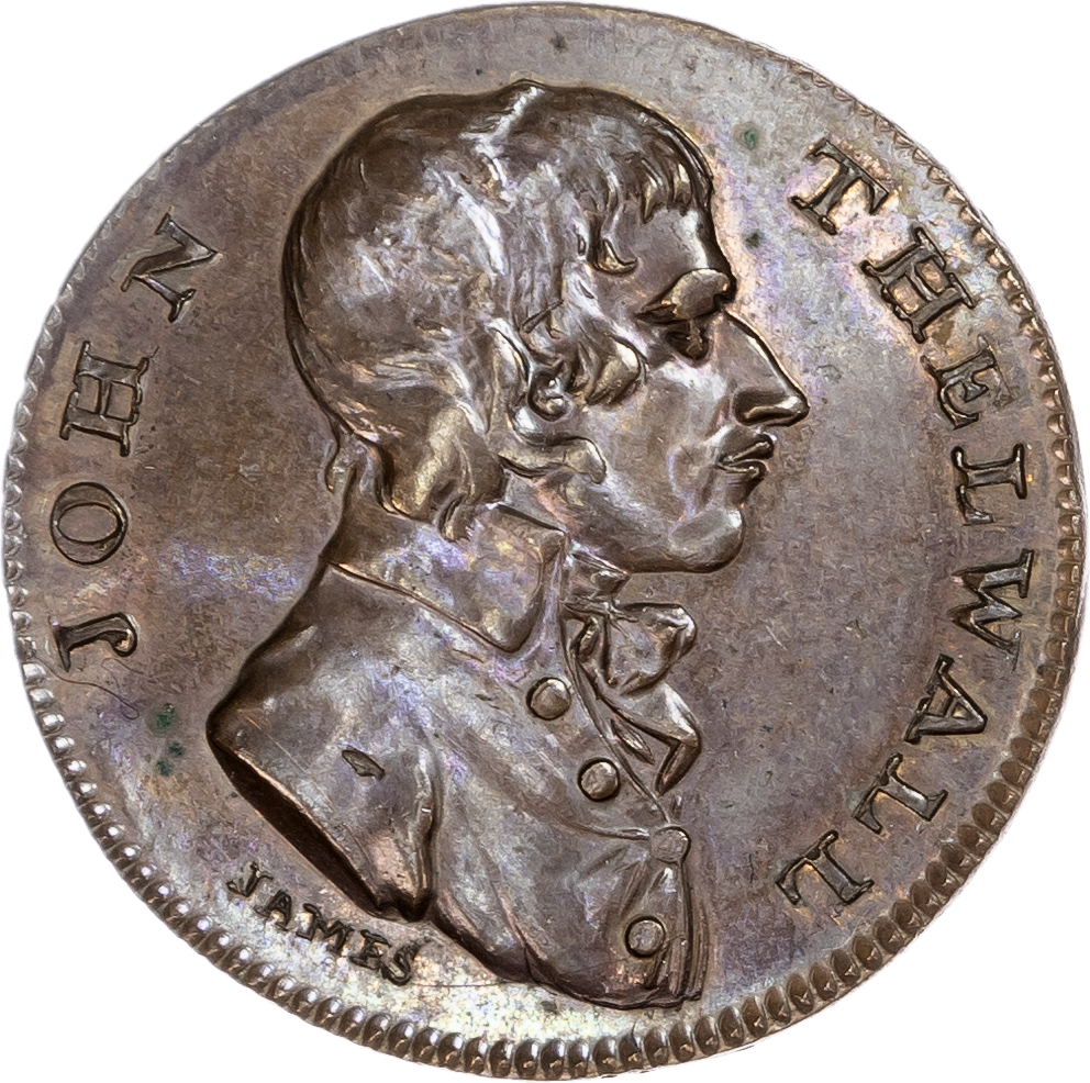 London - Holborn, Thomas Spence Halfpenny 1796