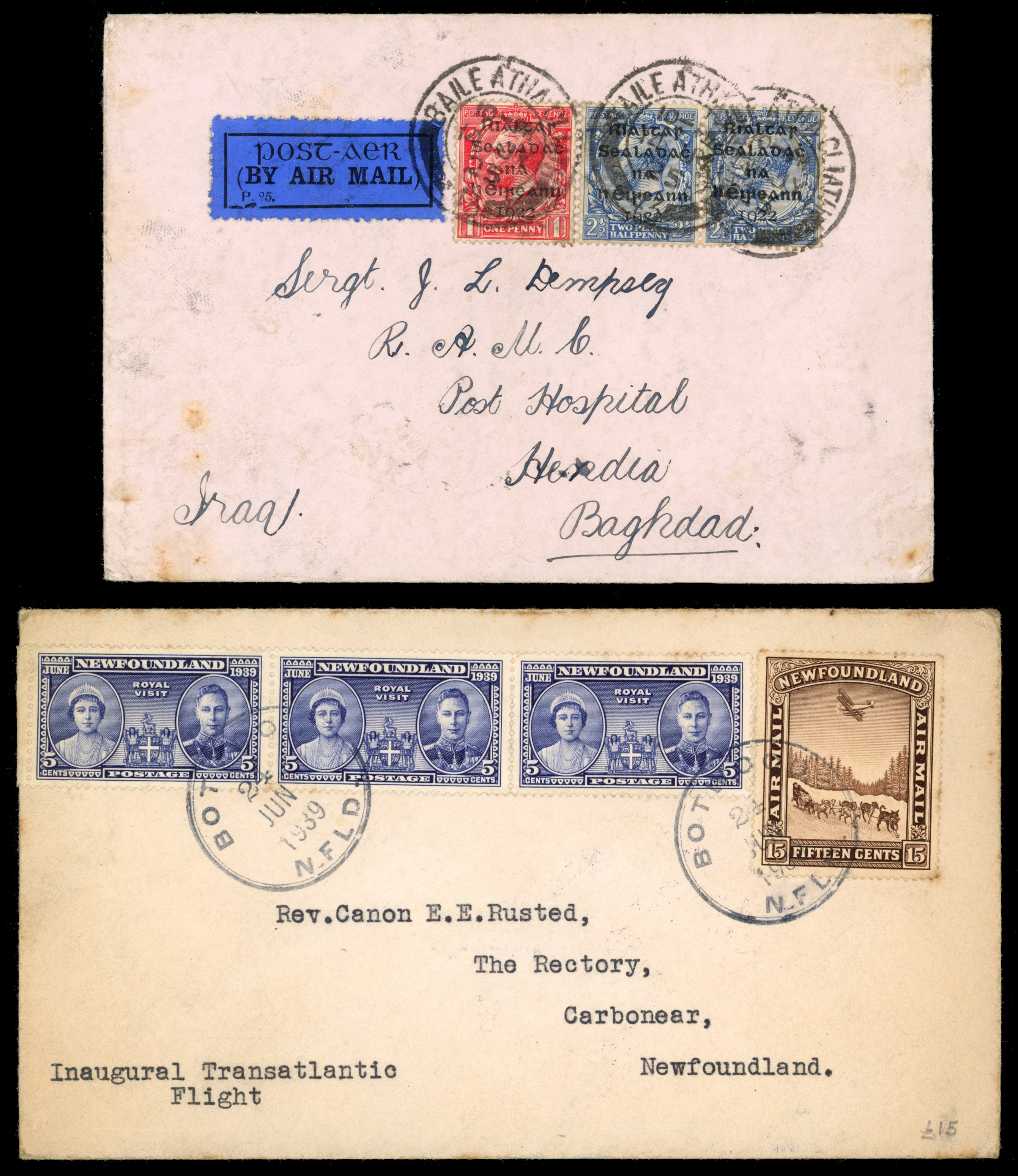 Ireland 1925-42 eclectic group of four covers