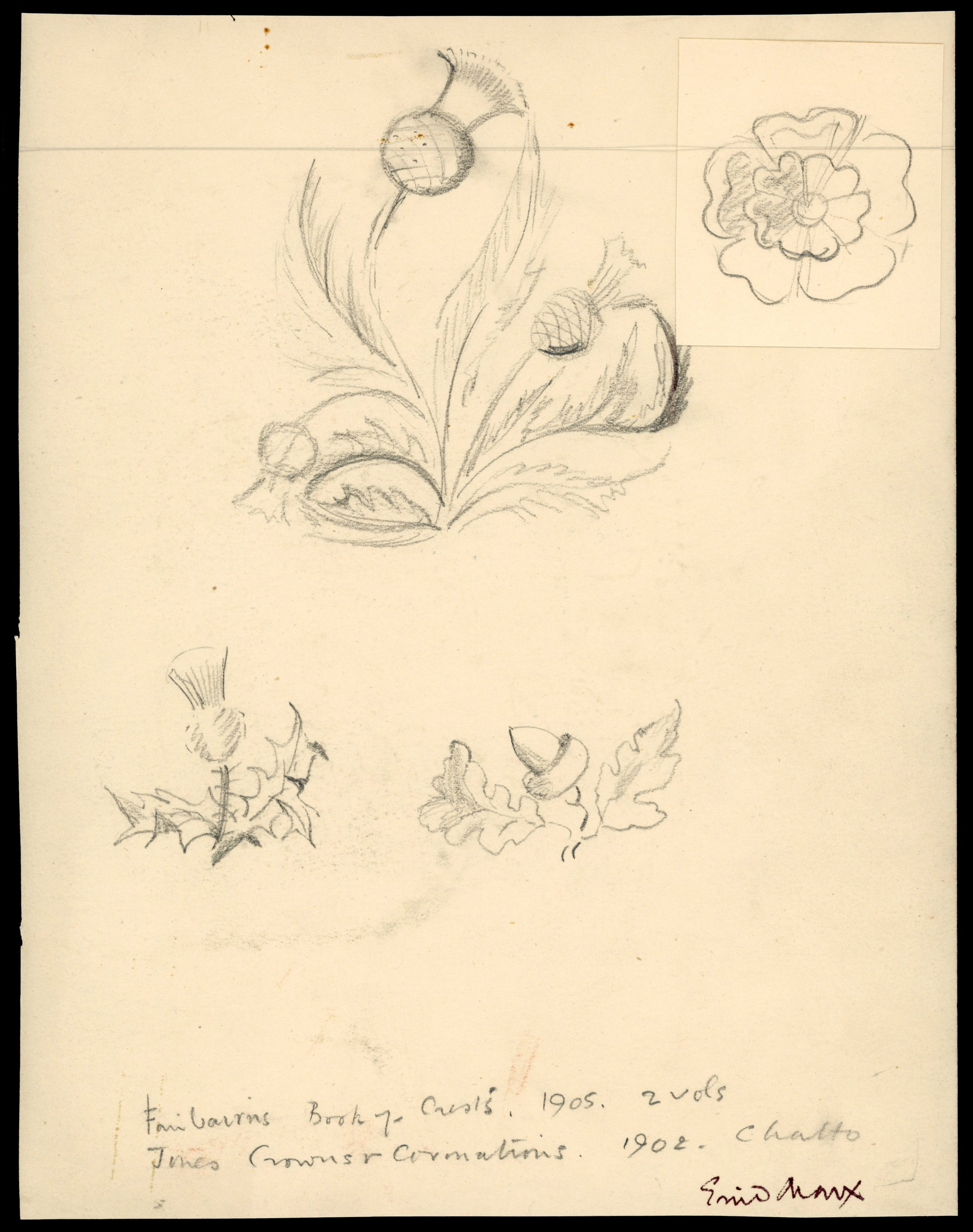 1951 10s ‘Festival’ preliminary sketches (SG511)