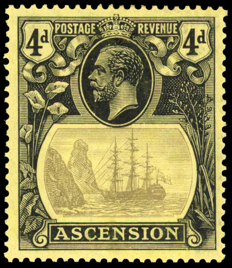 Ascension SG 15b mint