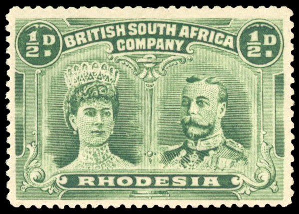 † ½d myrtle-green group RJL 12 mint