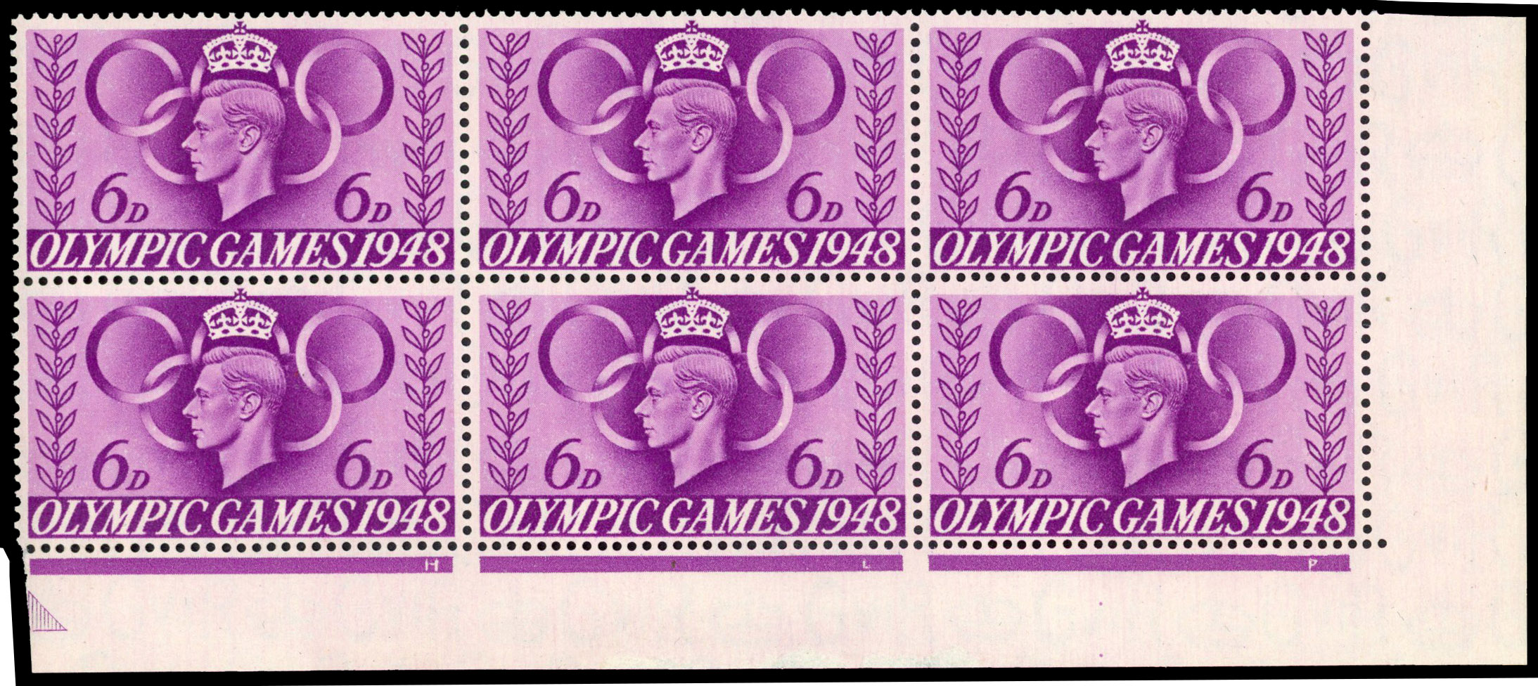 GB SG 497 block mint
