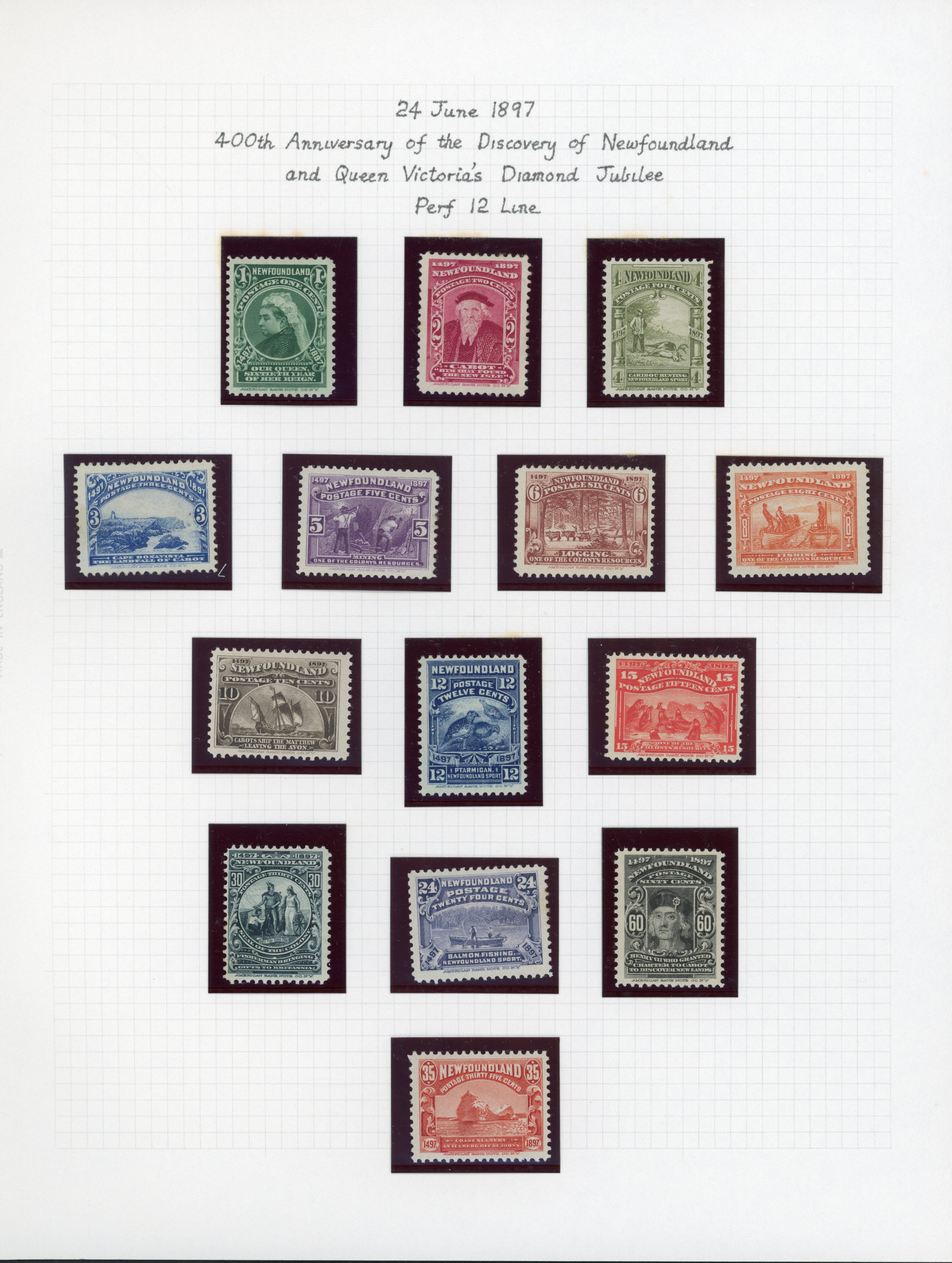 Newfoundland SG 66-249 mint collection