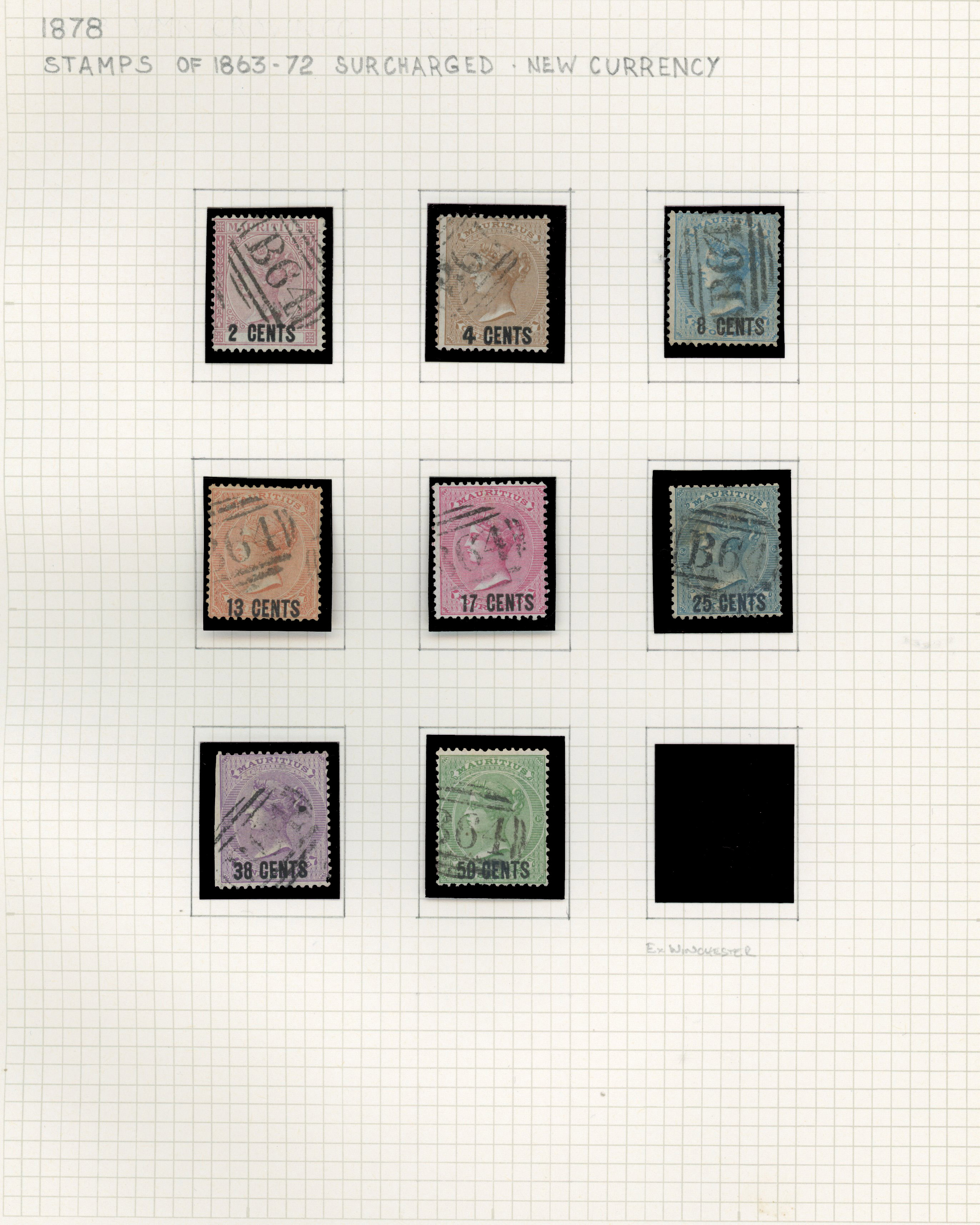 Seychelles SG Z37-Z63 collection 
