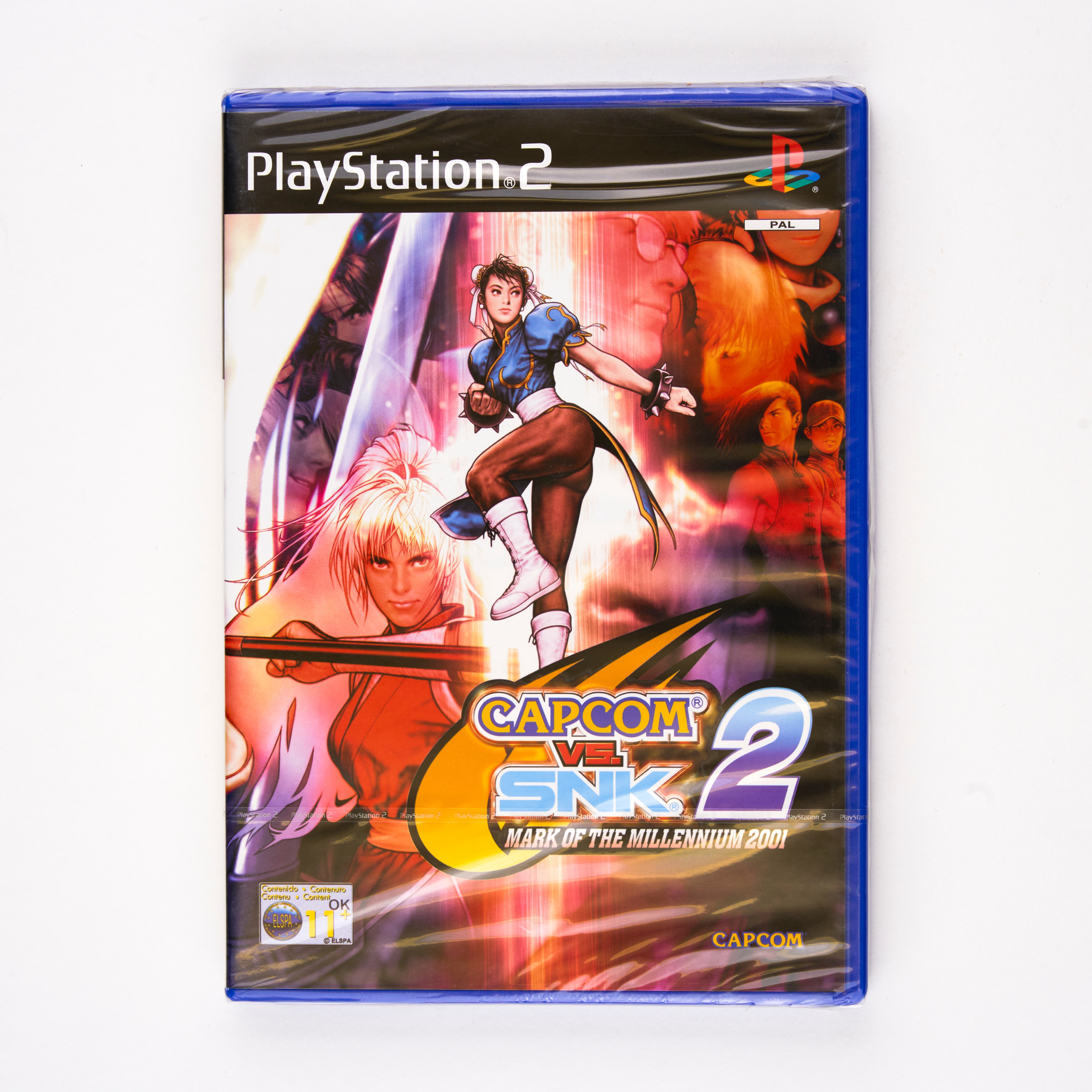 Sony  - Capcom Vs. SNK 2 Mark of The Millennium 2001 PAL - Playstation 2 - Sealed 