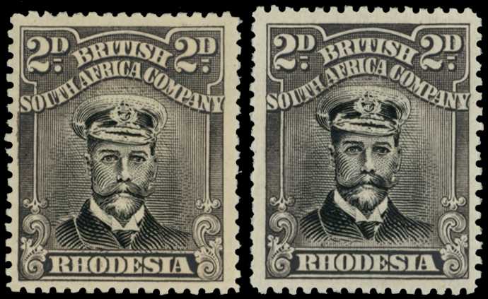 1923 2d Head Die IIIB, perf 15, white paper....