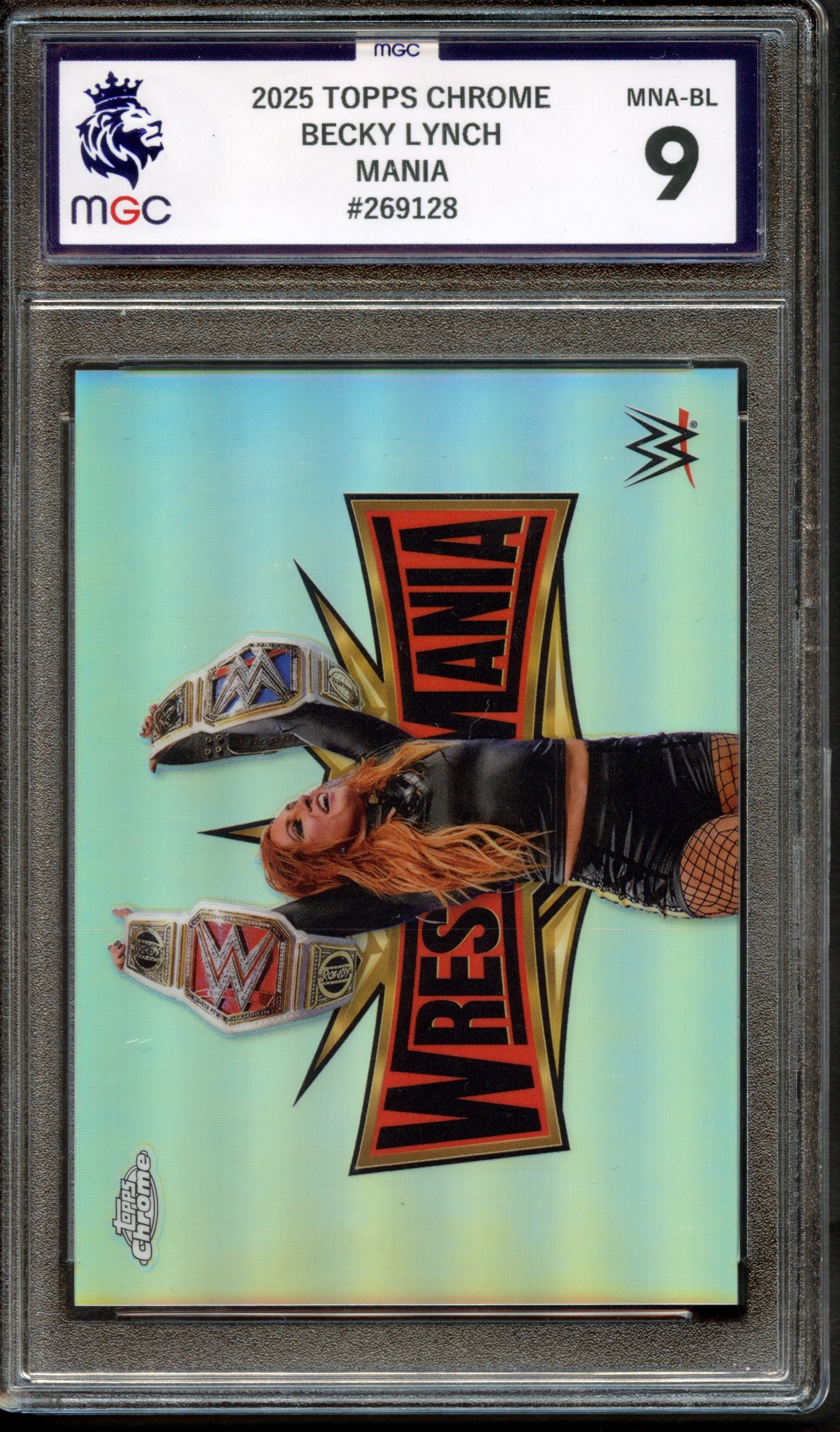 2025 TOPPS CHROME WWE BECKY LYNCH MANIA #269128