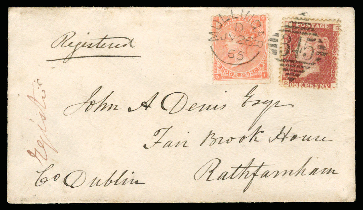 1865 (COVER) SG43, 82wi