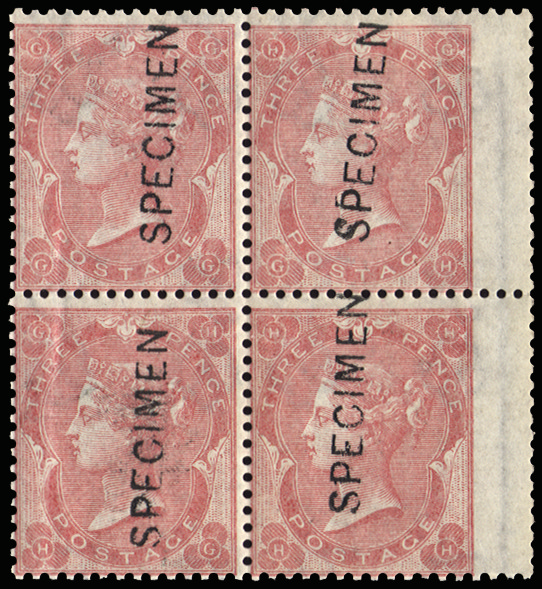 Great Britain 1861 (SPECIMEN) SG75var