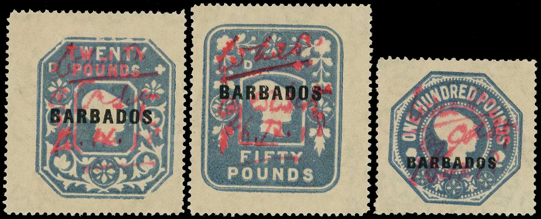 1916-84 Collection on pages comprising...