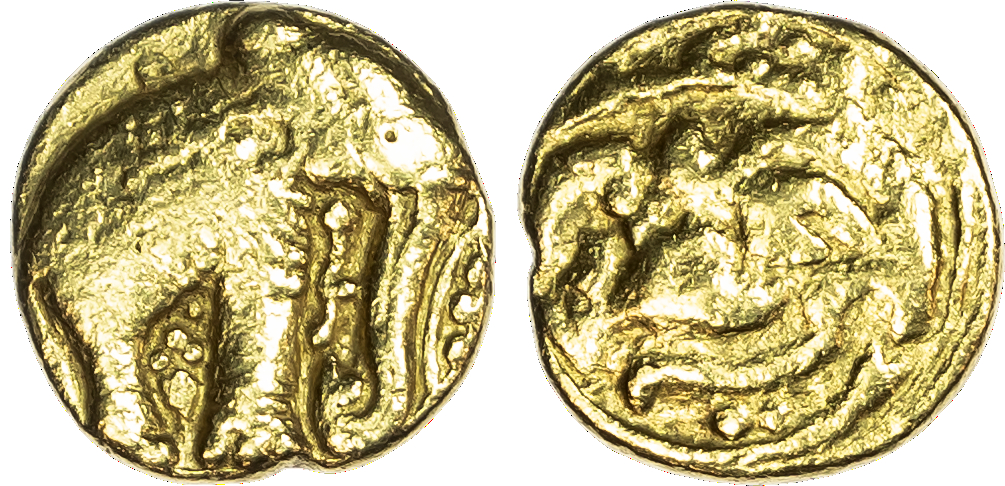 India, Southern Deccan, Gangas of Talakad, uncertain ruler (c. 1080-1138 AD), gold Gajapati Pagoda