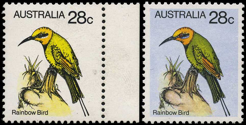 1980 Birds (2nd Series) 28ct Rainbow Bird...