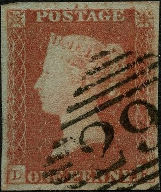 Great Britain SG 8d used