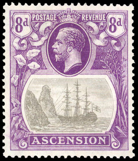 Ascension SG 17d mint