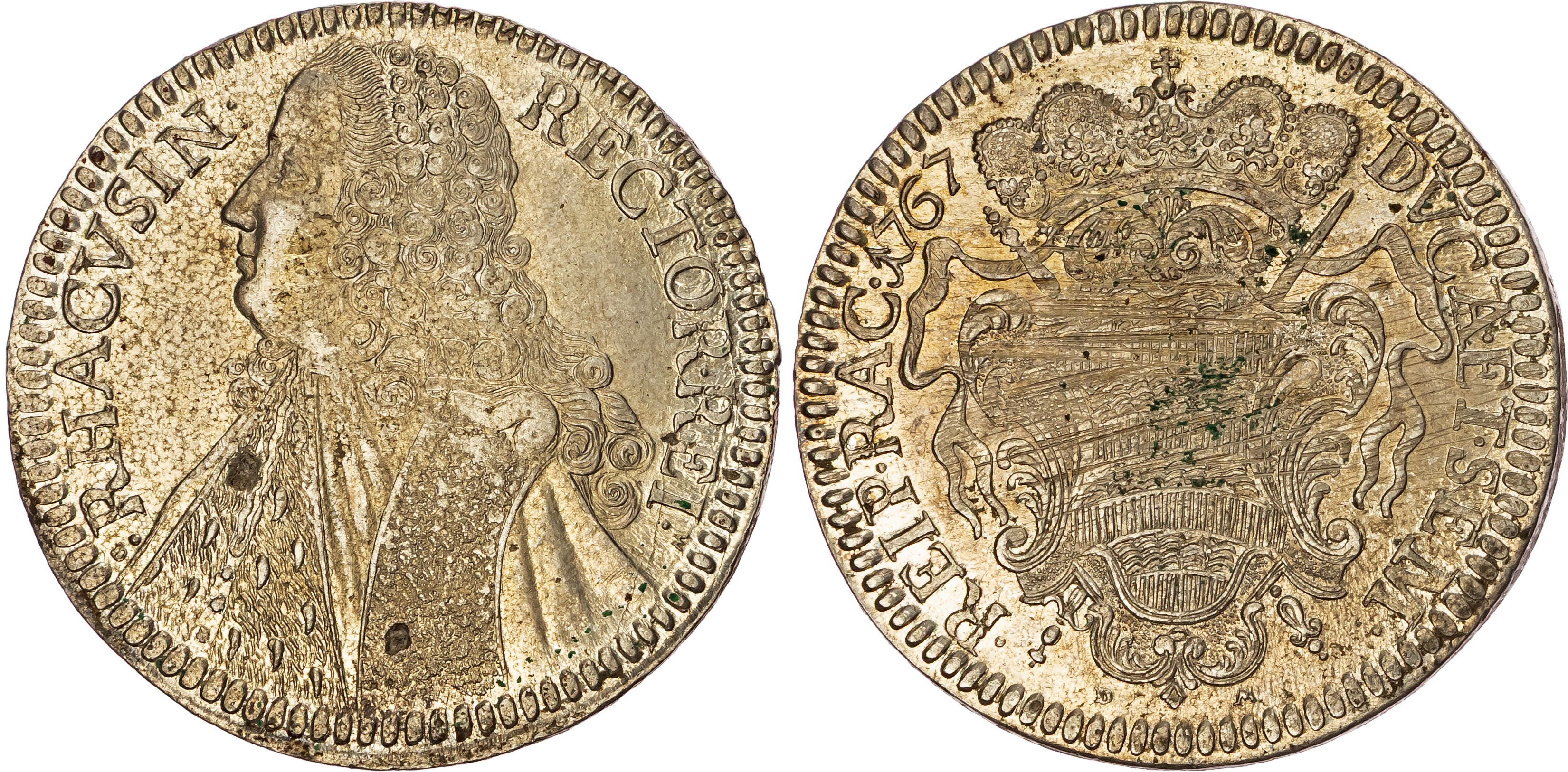 Croatia, Ragusa (Dubrovnik), silver Tallero, 1767