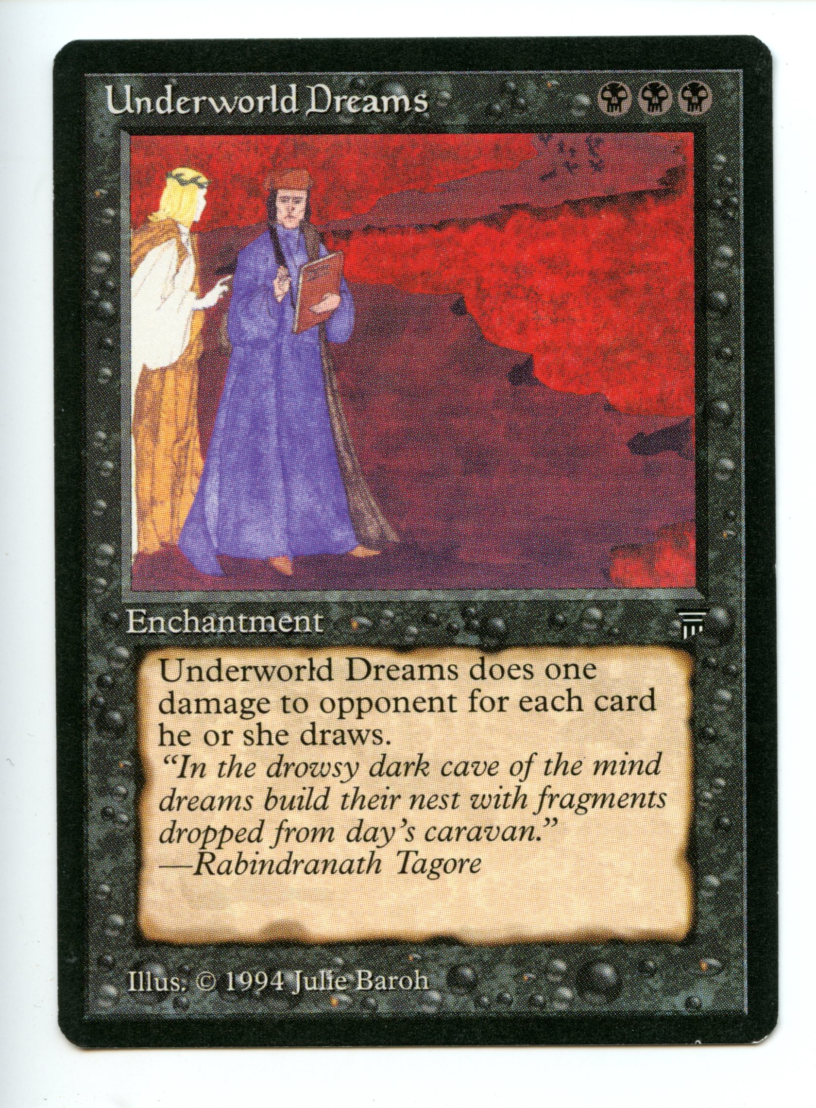 Magic the Gathering - Underworld Dreams   - Legends  - Lightly Played 