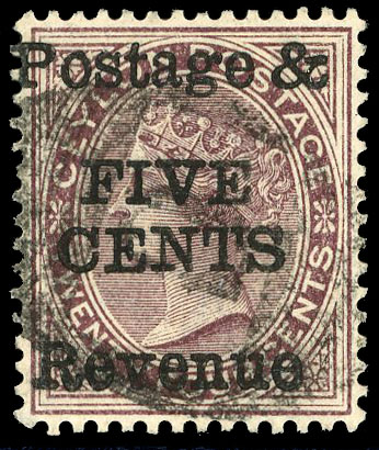 Ceylon SG 182 Sperati forgery 