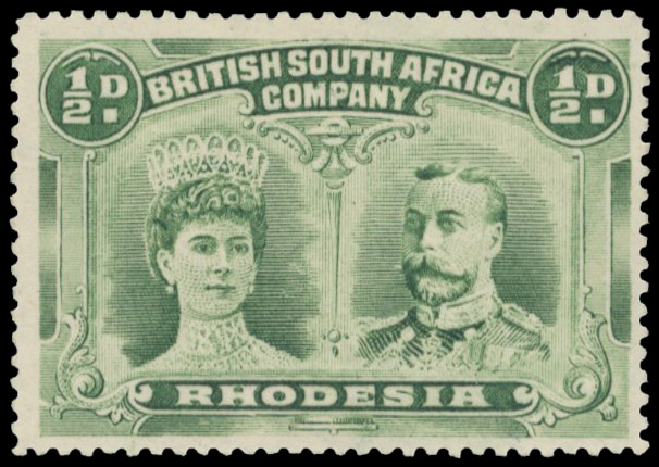 ½d emerald perf 15 RJL 8 mint