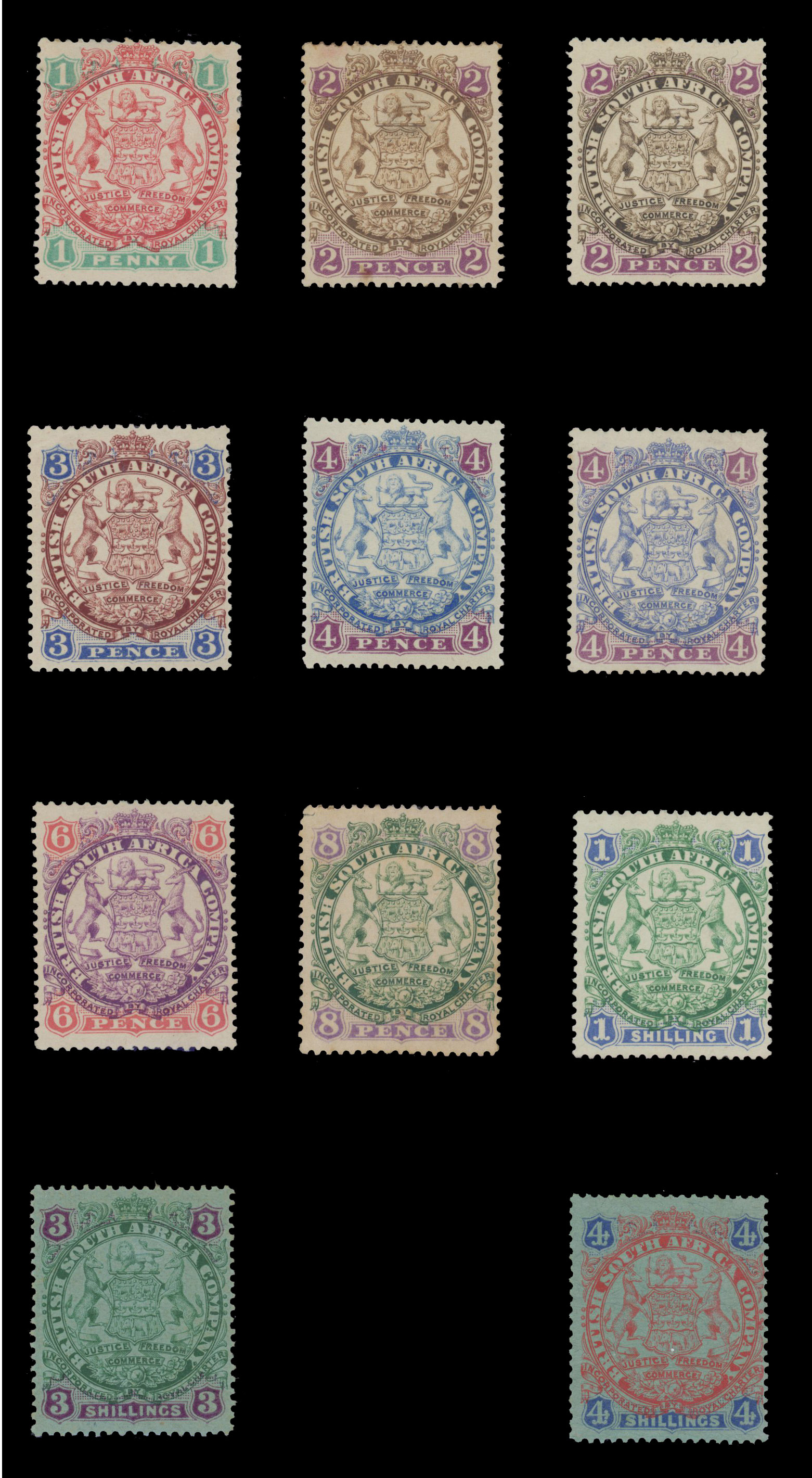 1896-97 selection arranged on album leaves