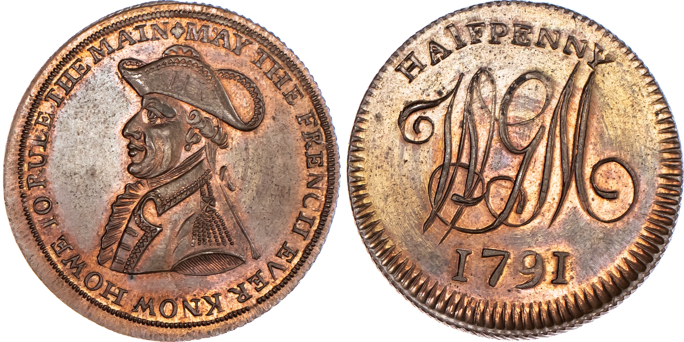 Salisbury, Skidmore’s mule Halfpenny...