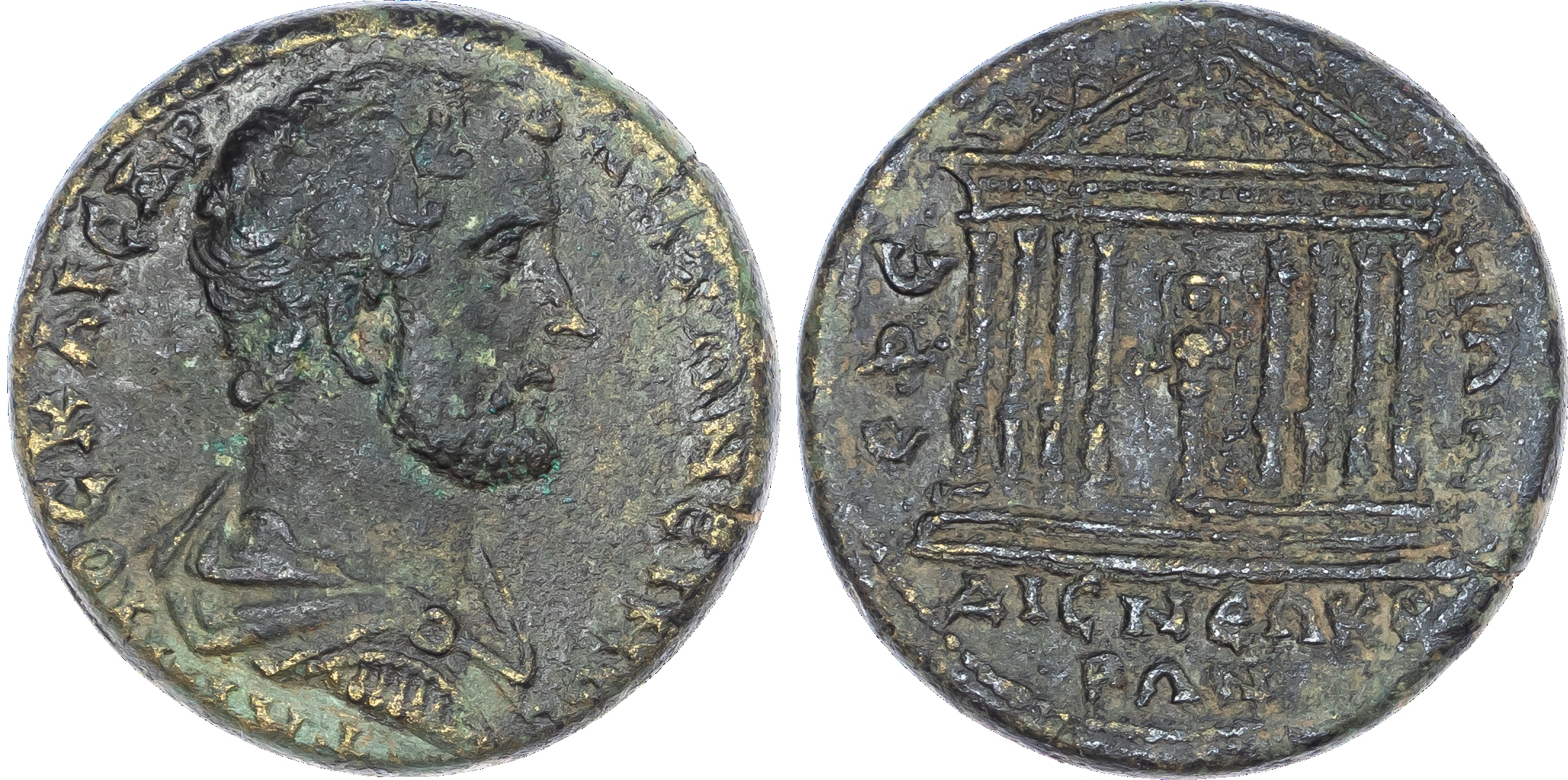 Antoninus Pius (AD 138‑161) AE 31mm, Ephesus, 22.32g.